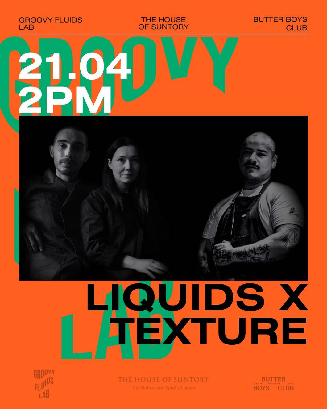 Groovy Fluids Lab x Butter Boys Club 21-04-2024 | 4pm - 6pm